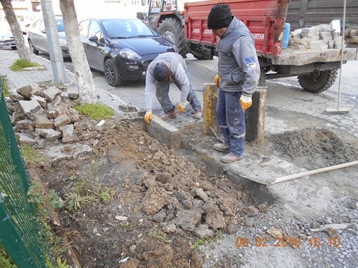 26. Cadde Kaldırım Tamiri